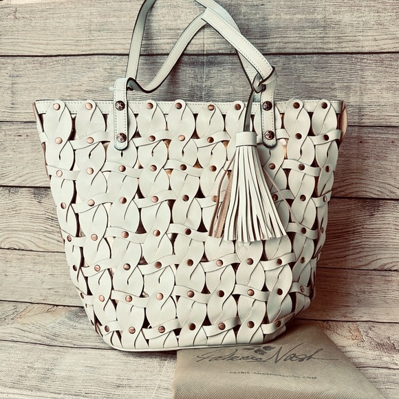 Patricia Nash Twisted Braid Mizzana Tote - Picture 3 of 6
